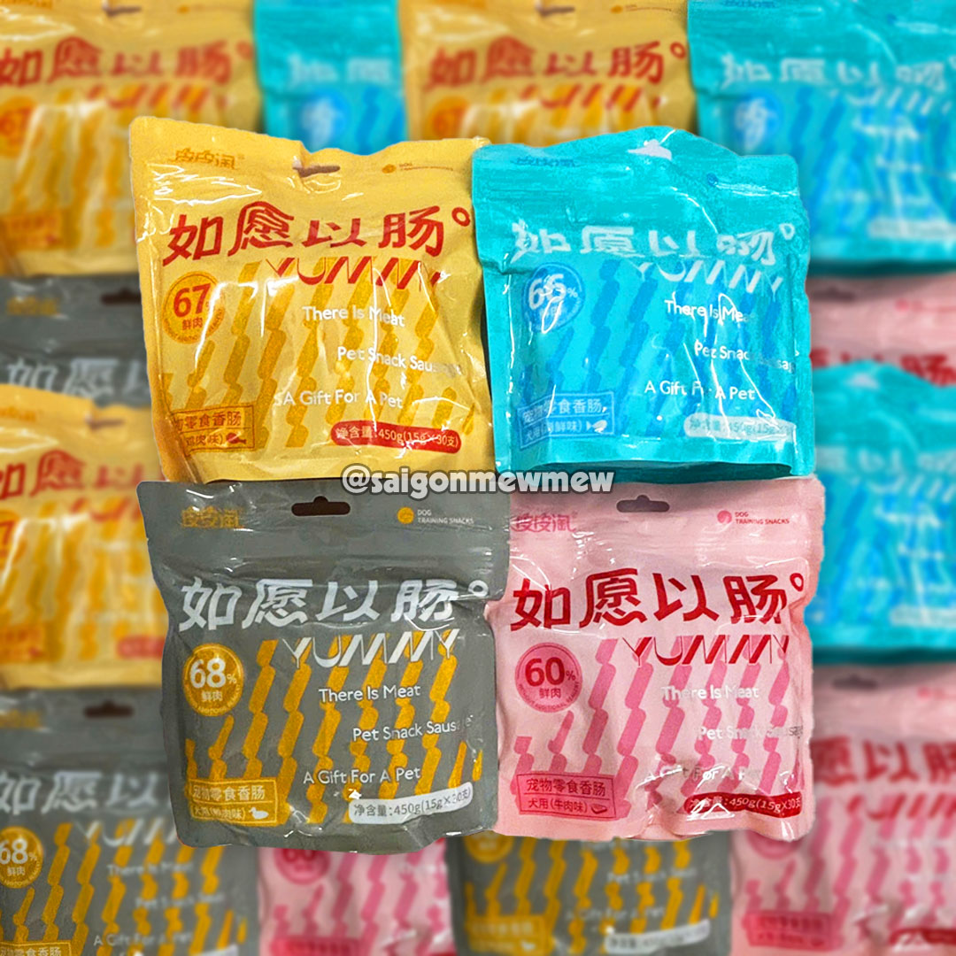 [30 Pieces] Taobaopets Sausages for Dogs and Cats Delicious Treats with Many Flavors