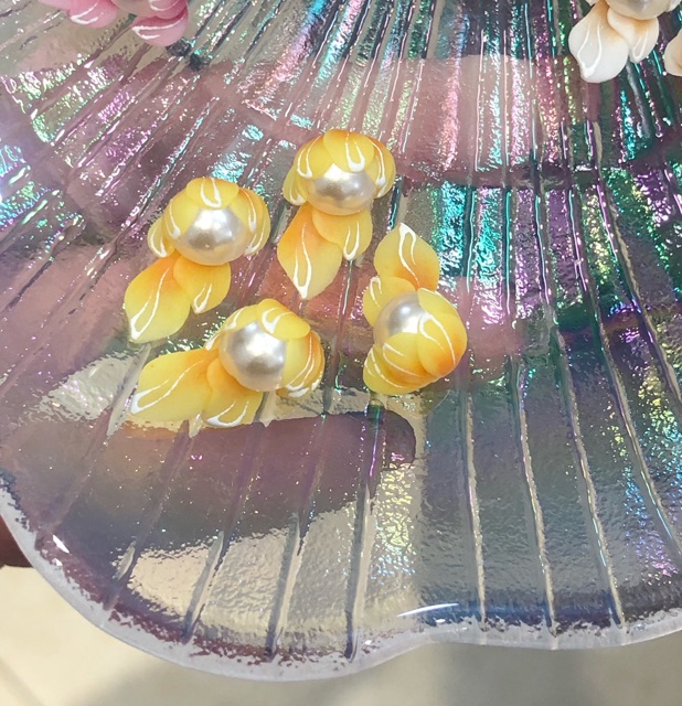 Phụ kiện nails- hoa bột- cúc trai