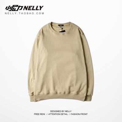 Áo Sweater Nelly Heybig Basic trơn nhiều màu