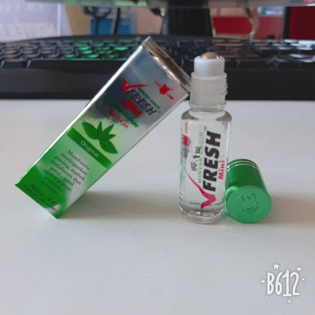 Combo 12 chai dầu gió vfresh hương Bạc hà 4ml