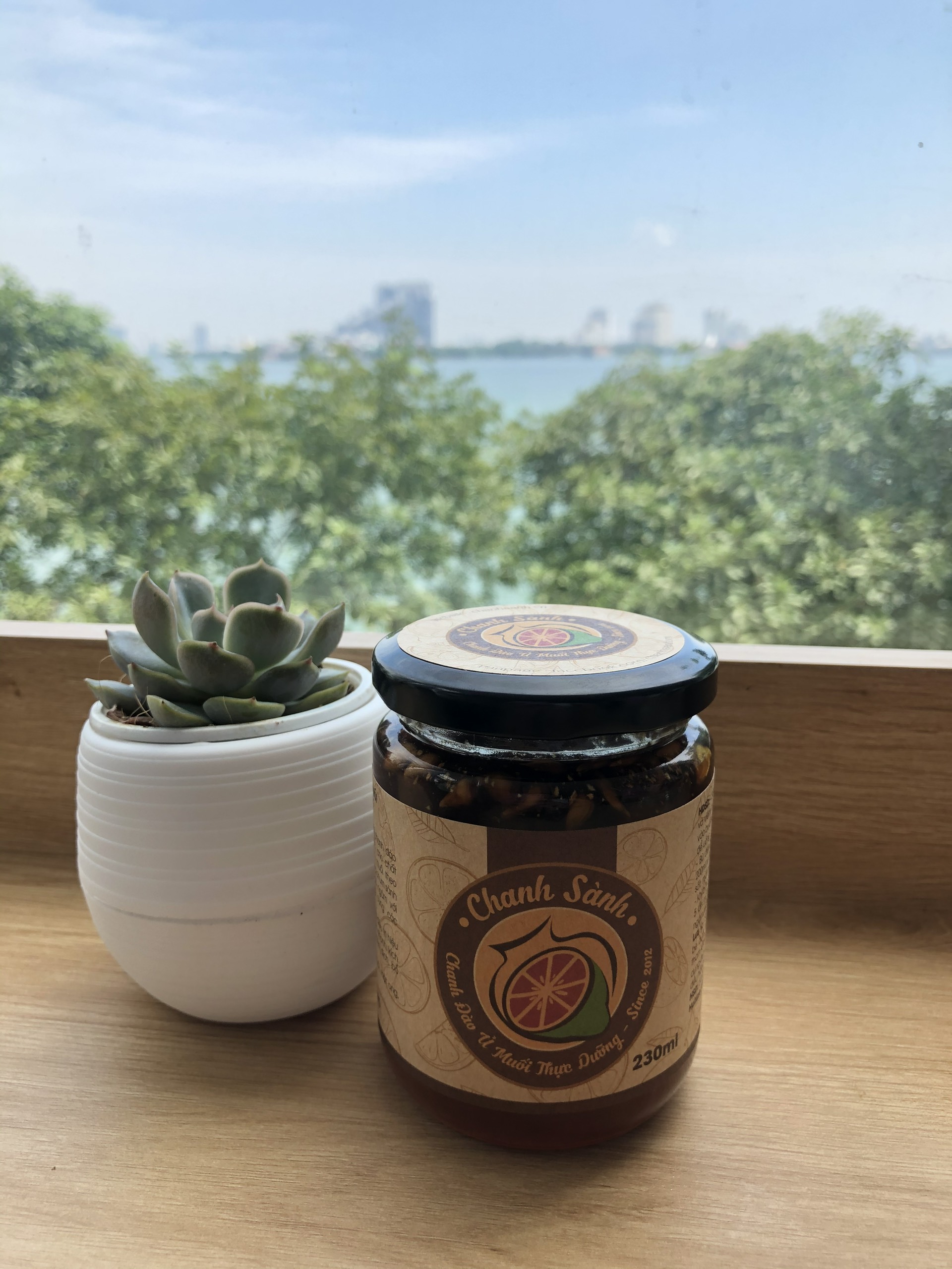 CHANH SÀNH 700ml- Chanh đào ủ muối mật ong, Chanh đào mật ong, Chanh sành ủ muối thực dưỡng