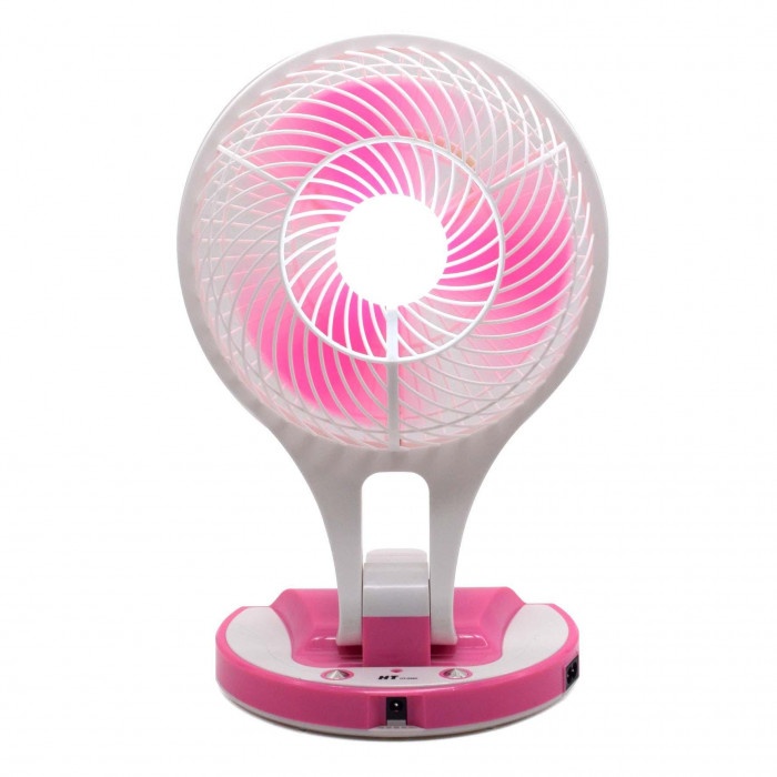Quạt tích điện có đèn led mini fan 5580 ( FAN 5580)