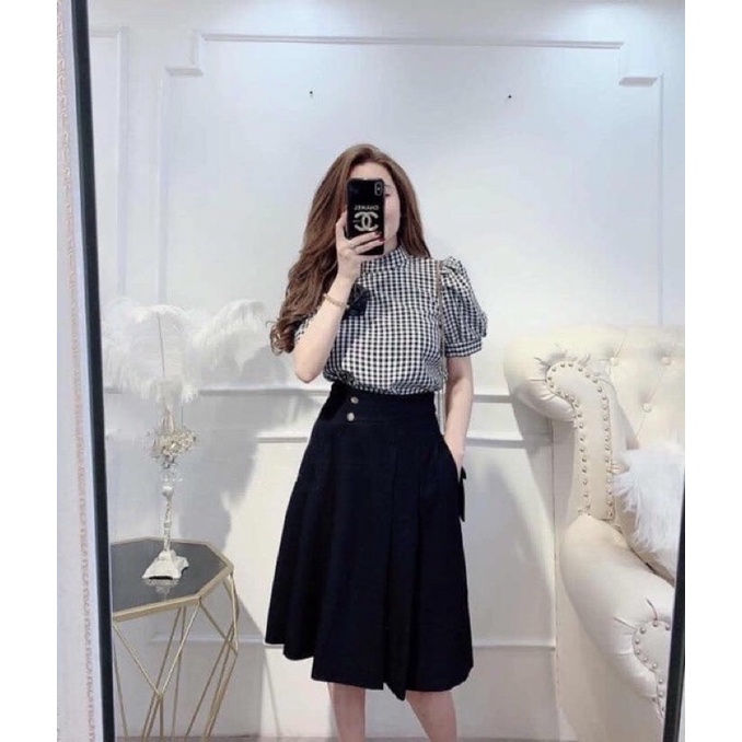 Chân Váy Dài Qua Gối Hàng Đẹp