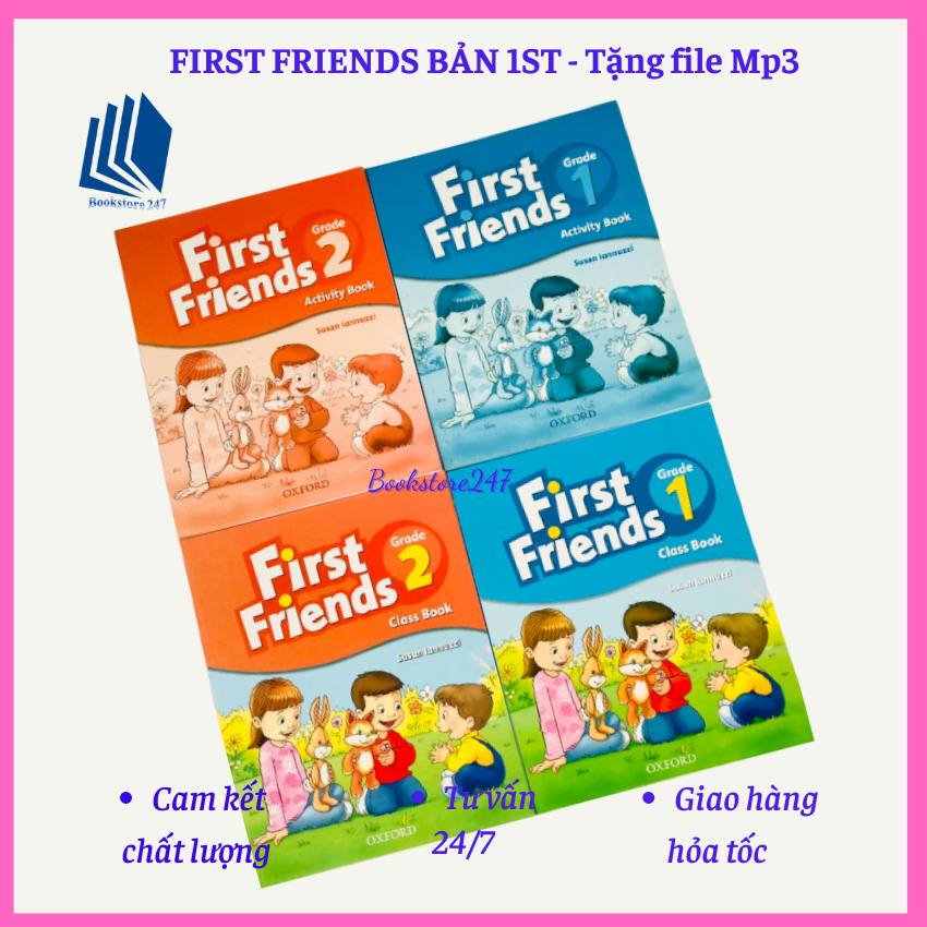 First friends 1st level 1,2 (gồm SB và WB) - tặng file mp3