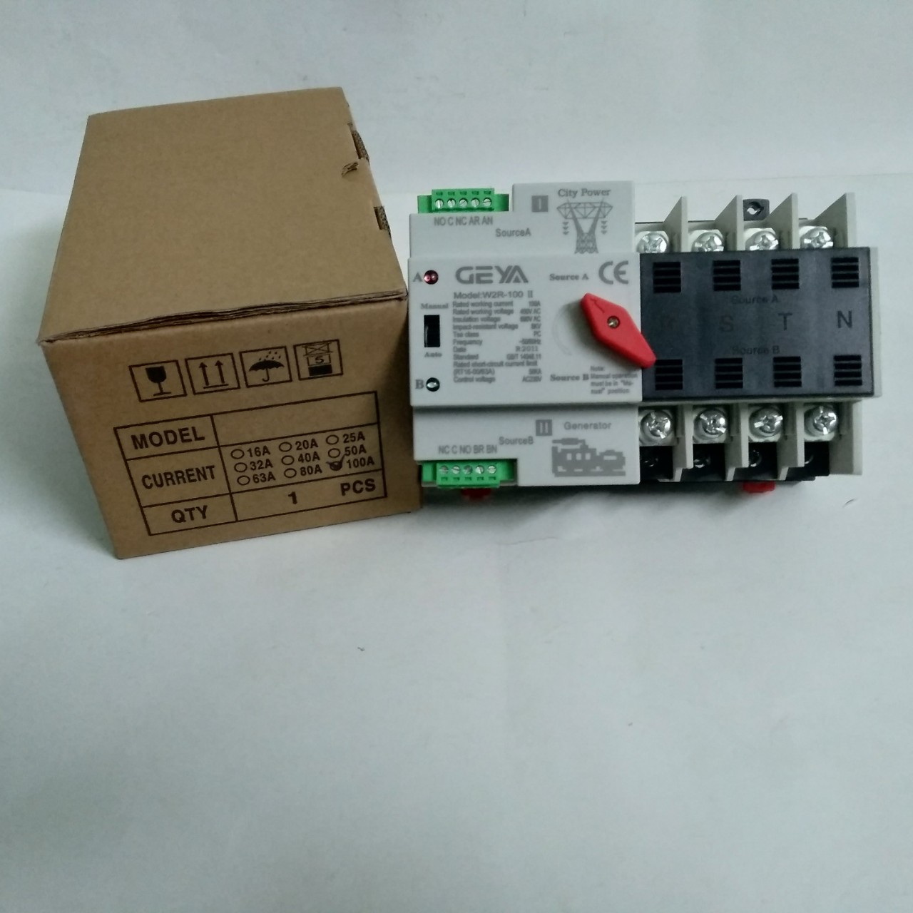 ATS Geya 100A -4 cực