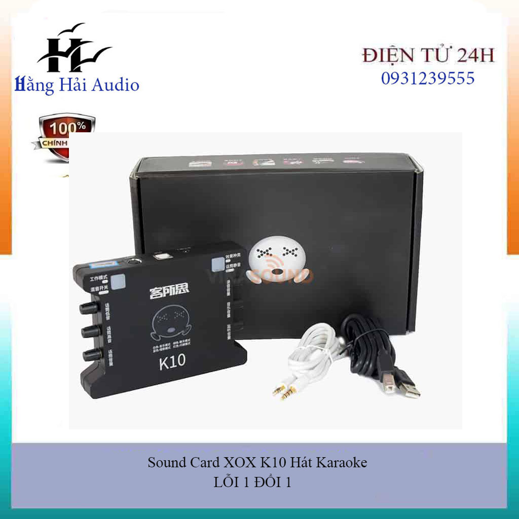SOUND CARD THU ÂM K10