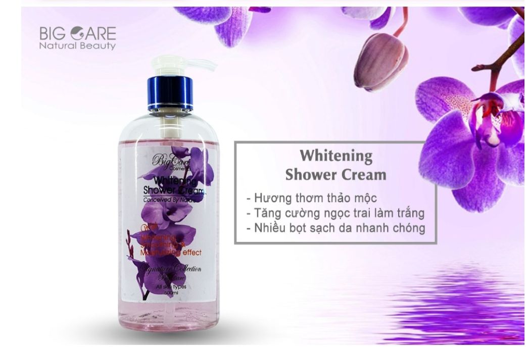 02 sữa tắm trắng da hương hoa  thảo mộc