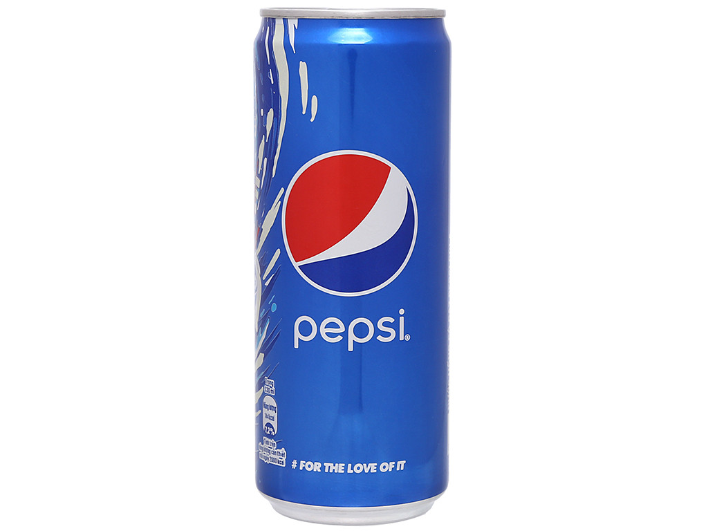 lon nước ngọt Pepsi Cola 320ml