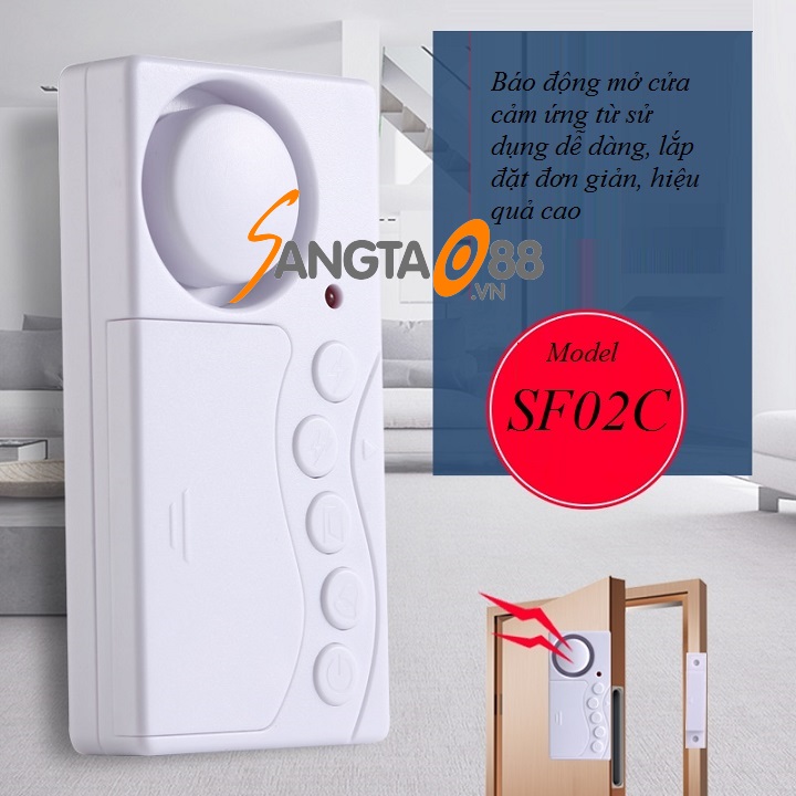 Báo động cửa mở cao cấp SF02c