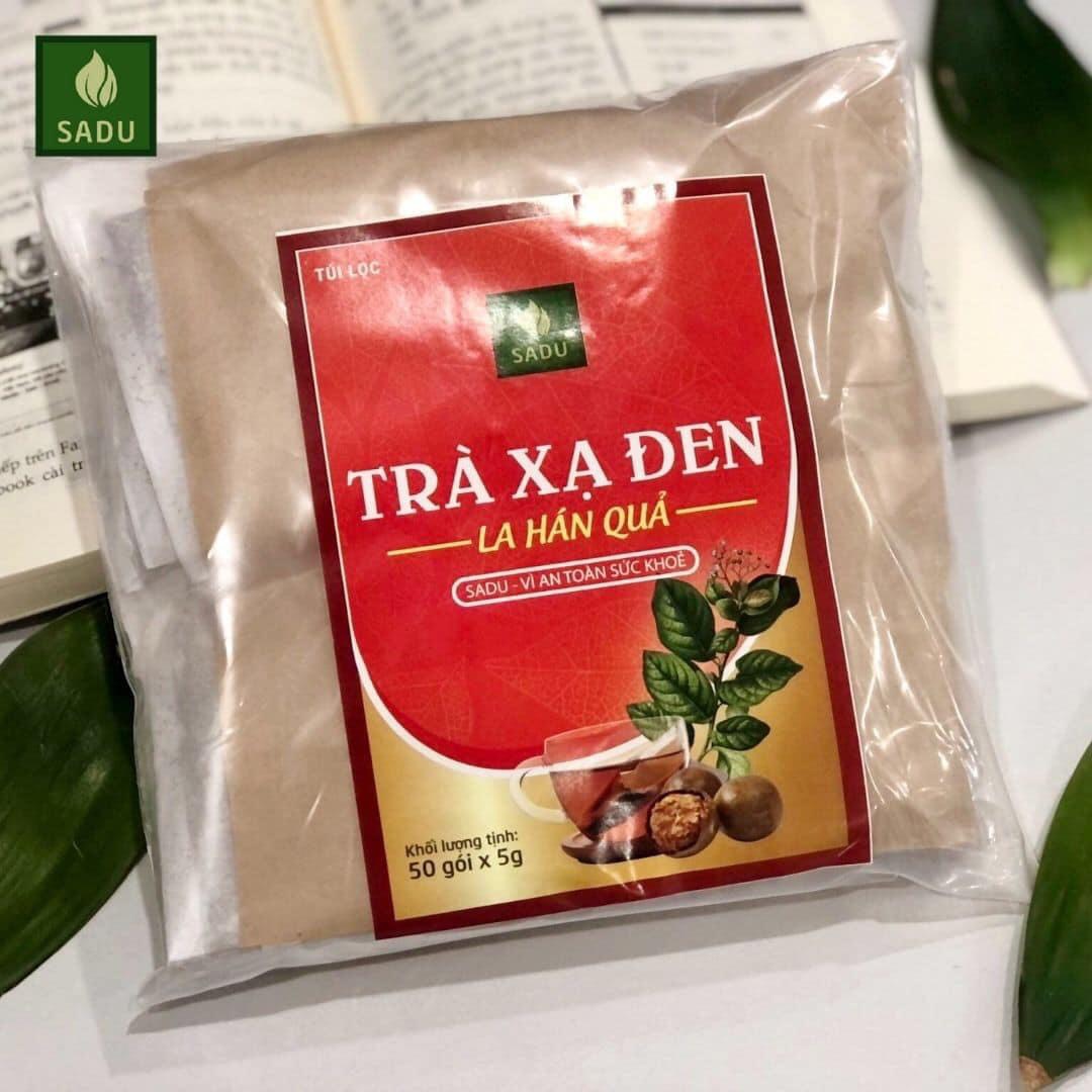 Trà xạ đen – La hán quả túi lọc Sadu (1KG có 200 túi lọc)