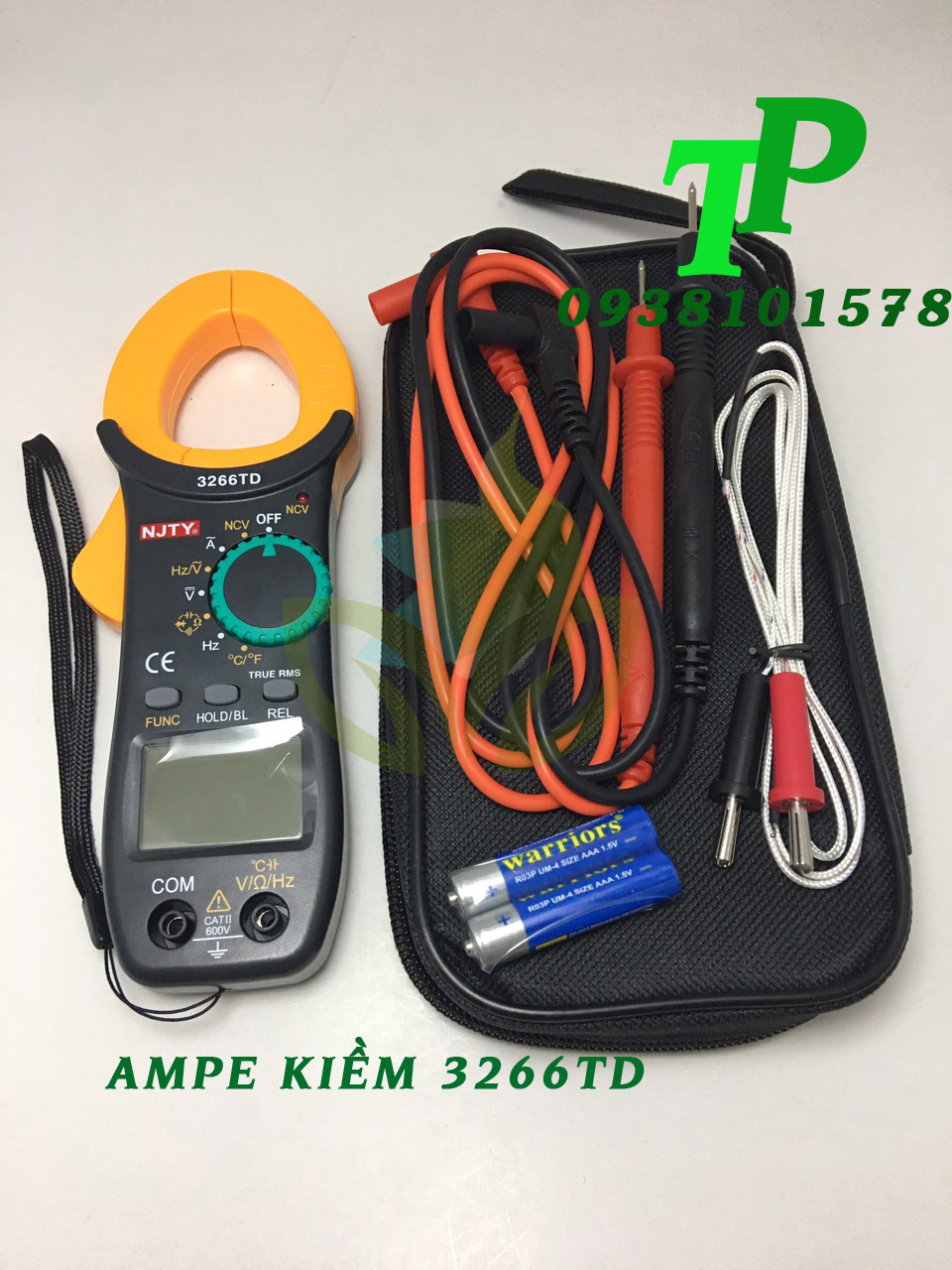 Ampe Kìm - Đồng Hồ Kẹp Dòng 3266TD