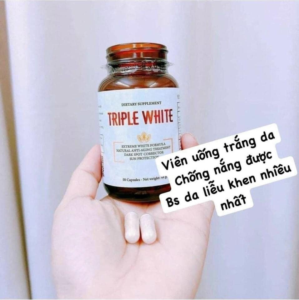 Viên Uống Trắng Da Dietary Supplement Triple White