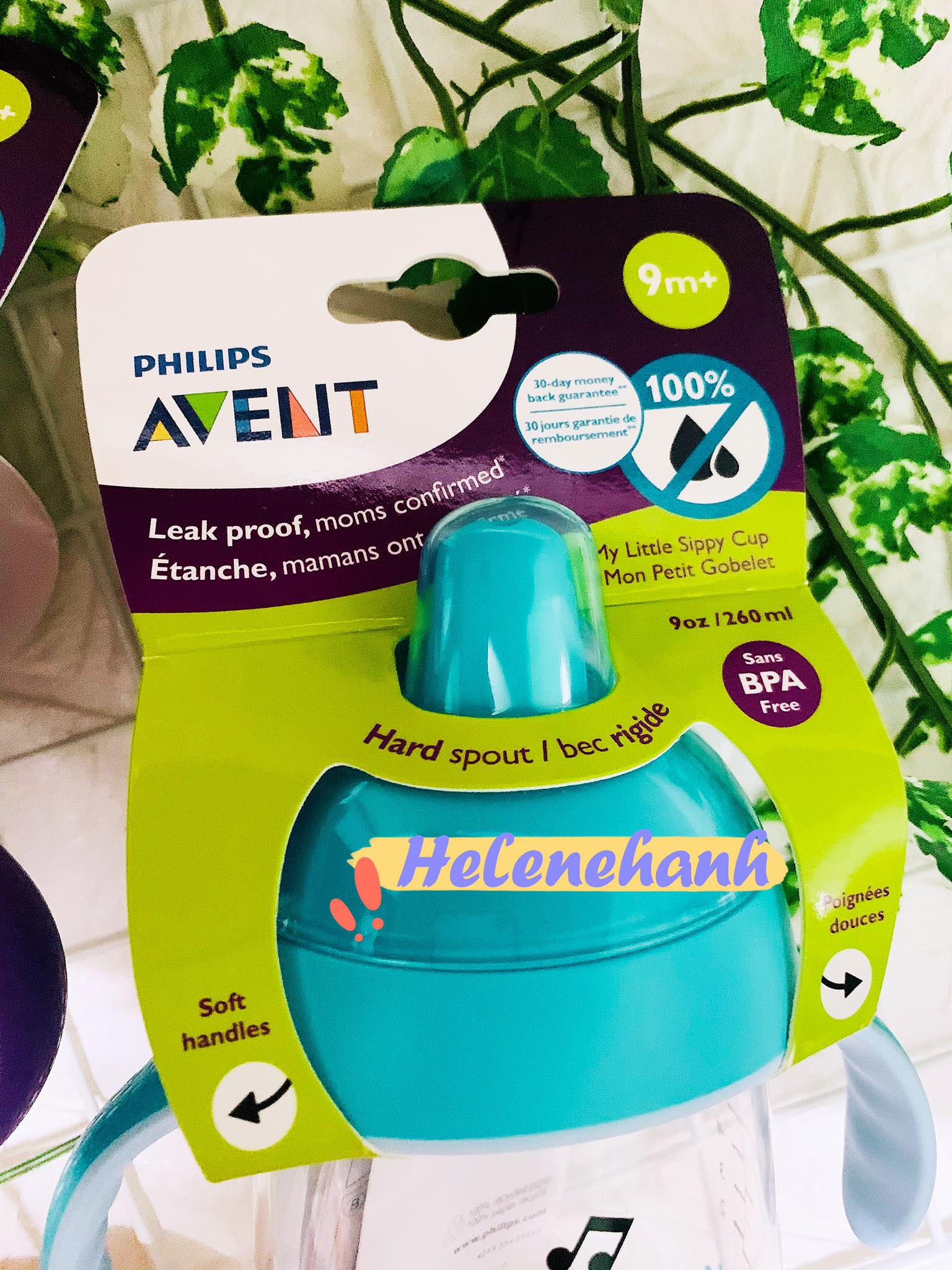 [Bill US] Bình tập uống nước PHILIPS AVENT 9m+ dung tích 200ML