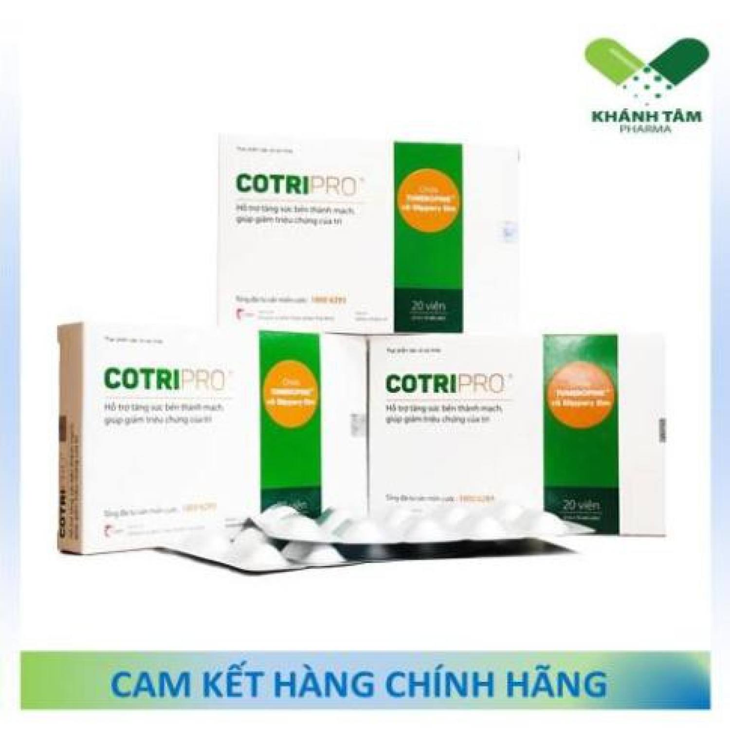 COTRIPRO - Trĩ nội, trĩ ngoại, cotri pro
