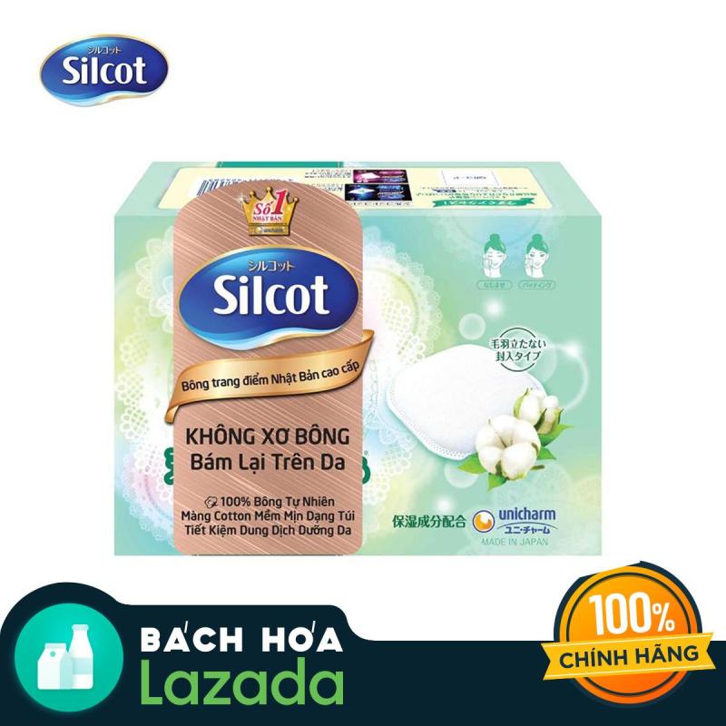 Bông trang điểm (bông tẩy trang) Silcot Premium Hộp 66 miếng