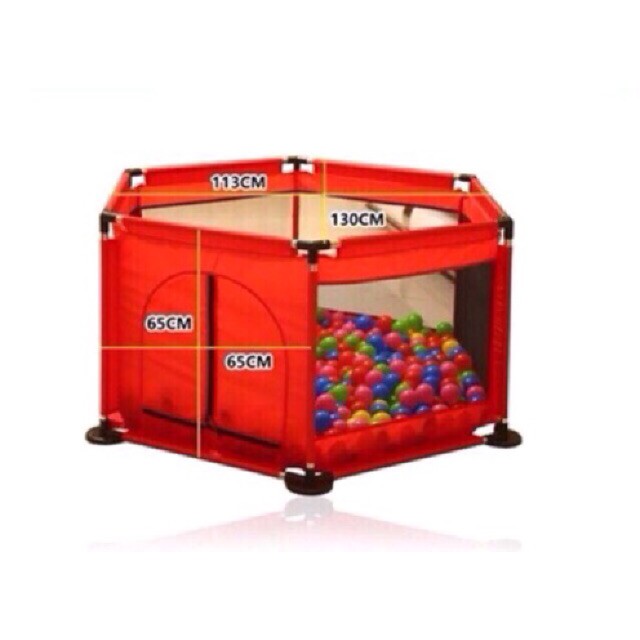 Quây Bóng Lục Giác Cho Bé