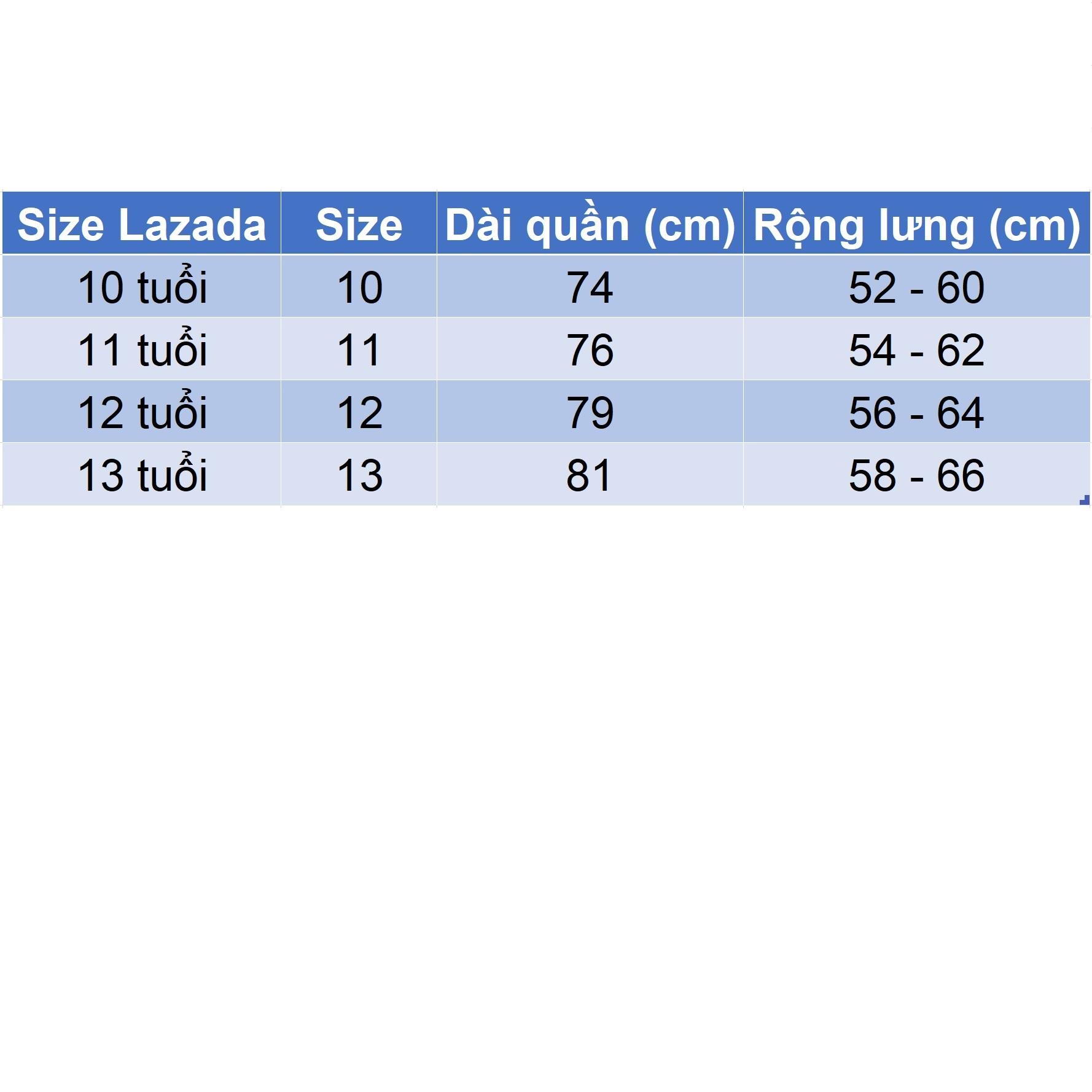 Quần jean thun ôm dài rách cho bé trai size đại