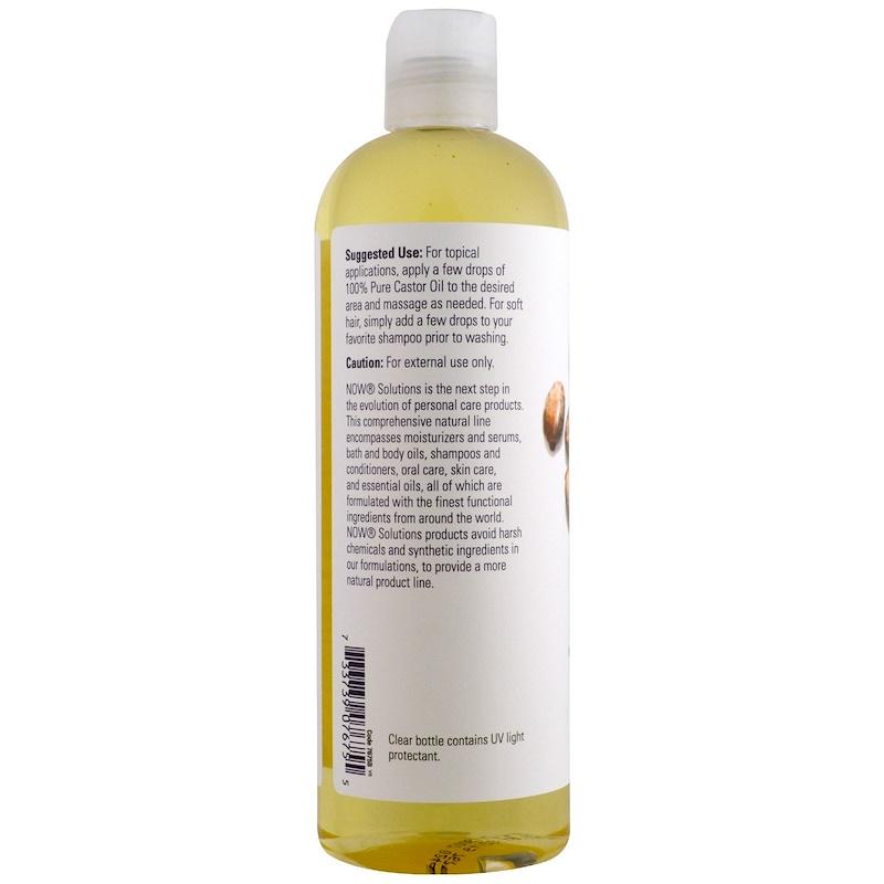 [HCM]Now Solutions Castor Oil (473 ml) Dầu castor Mỹ