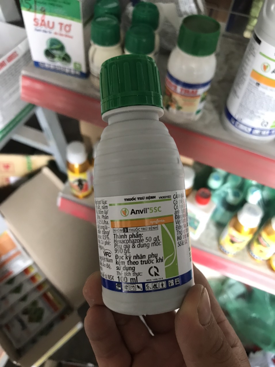 Thuốc trừ nấm bệnh Anvil 5SC chính hãng Syngenta -Thuỵ Sỹ (100ml)