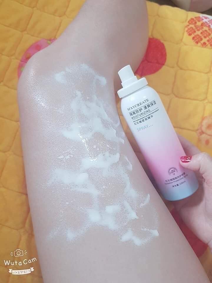 [HCM]Xịt chống nắng bật tông da MayCreate