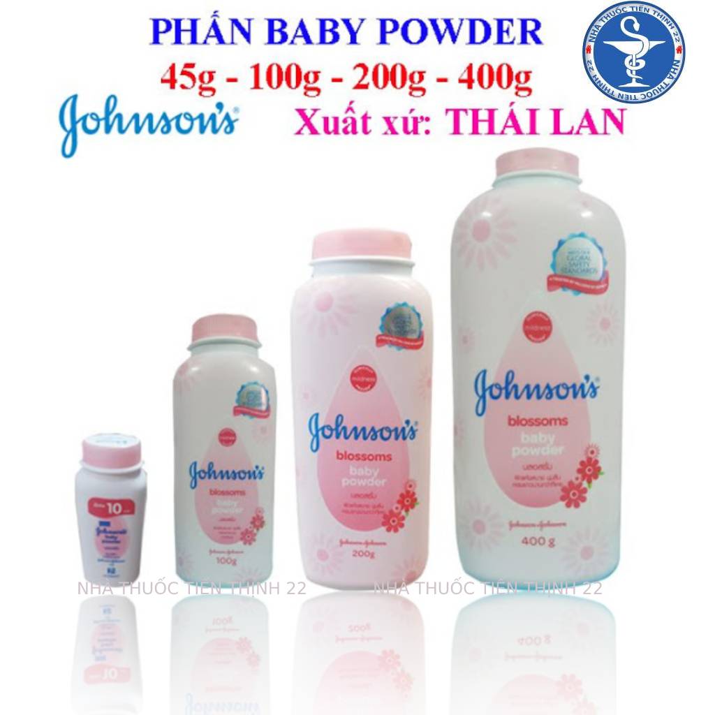 [HCM]Phấn thơm gohnsons baby powder 380g 180g 100g