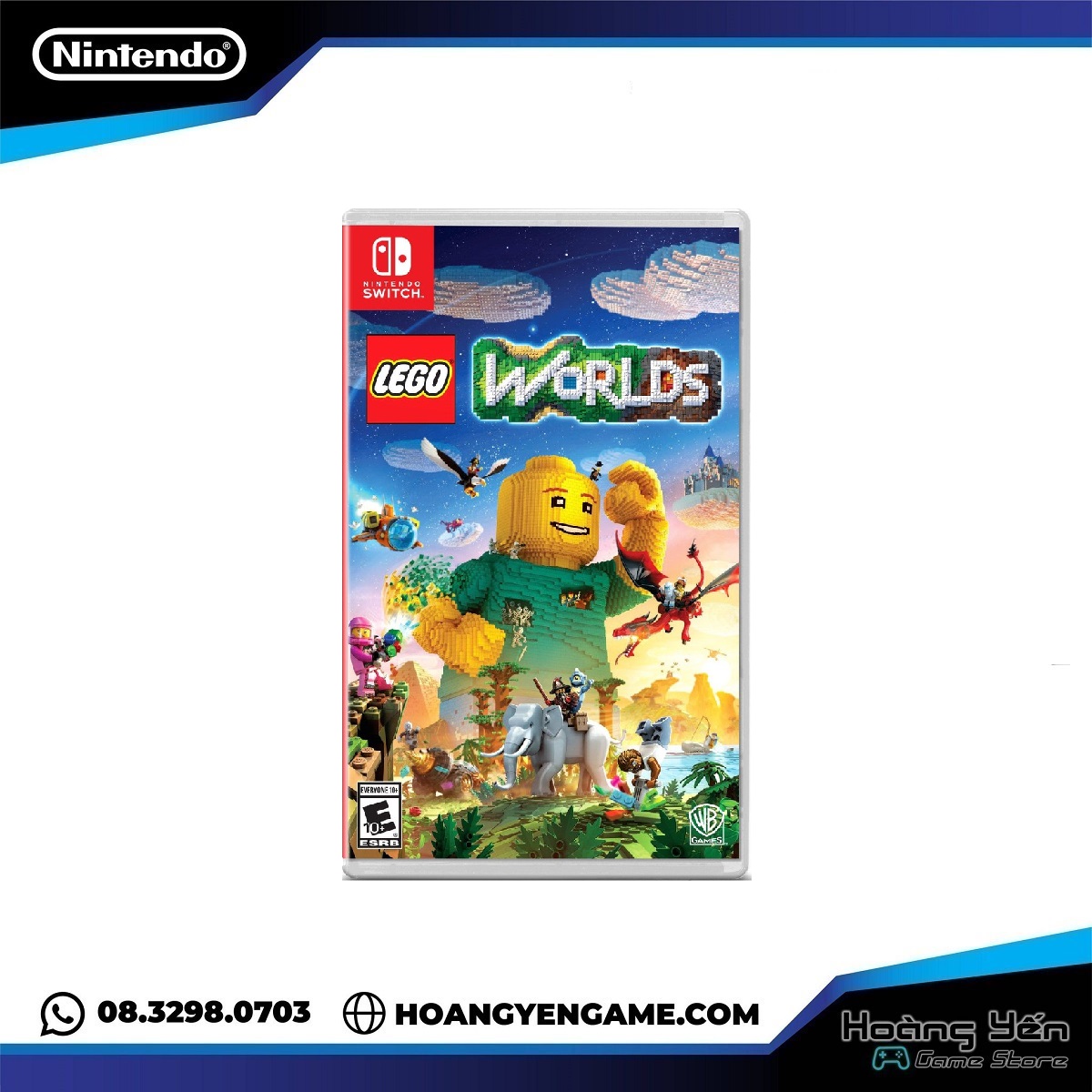 Thẻ game Lego Worlds Nintendo Switch