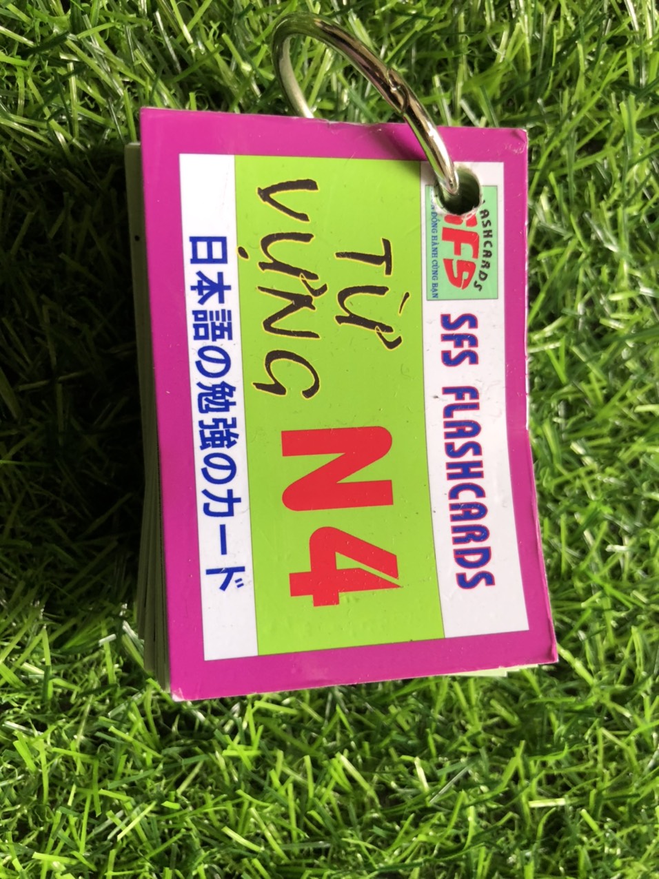 Thẻ Học Tiếng Nhật N4 - Văn Phạm + Từ Vựng