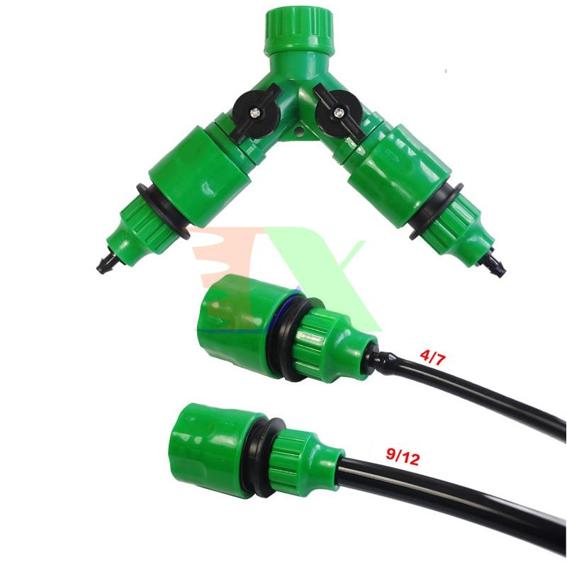 Split head 2, into lace 21, 2 output 16, with Valve Lock (y split 16 have Valve Lock)
