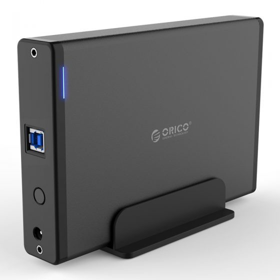 Box ổ cứng Orico 7688U3-BK 3.5 inch