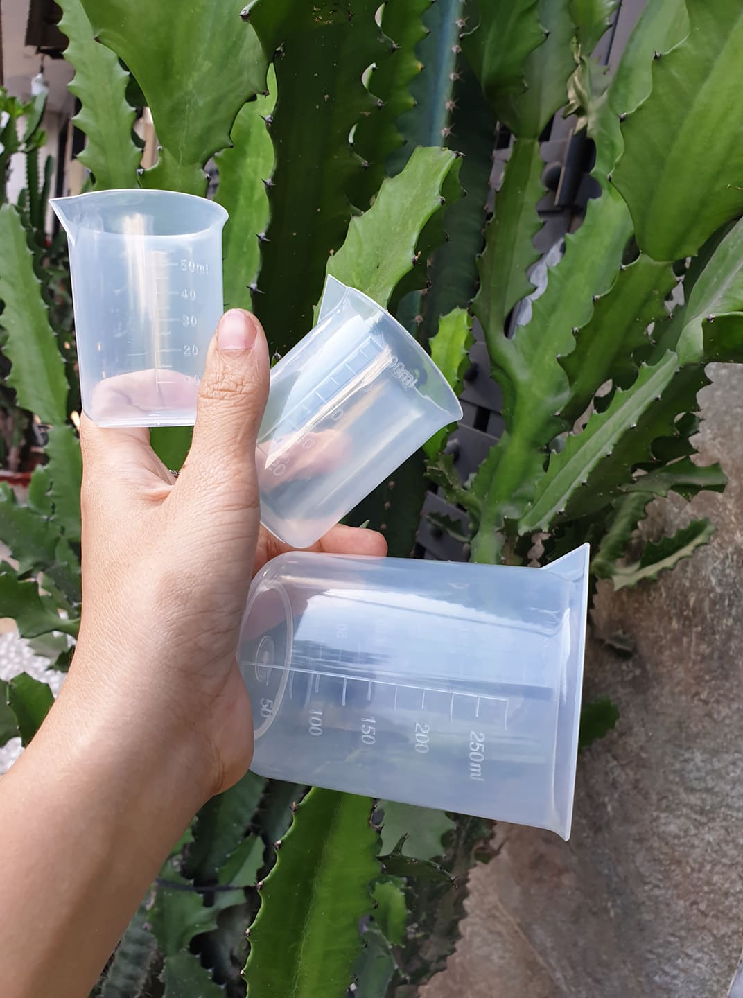 Ly đong / cốc đong định lượng 20ml / 30ml / 50ml / 100ml / 150ml / 250ml / 300ml / 500ml / 1000ml 1 lít