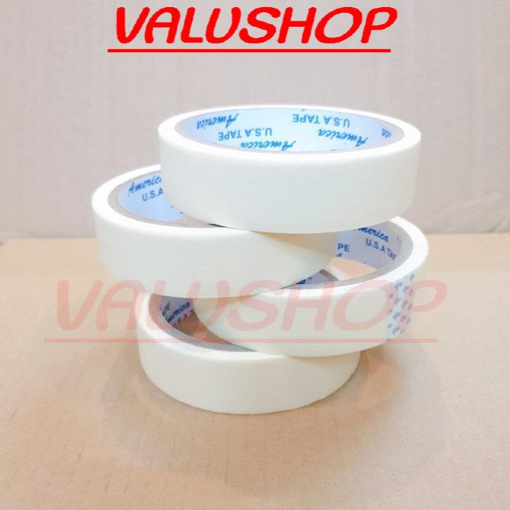 Băng keo giấy size 12mm - 24mm - 48mm Dày - Đẹp