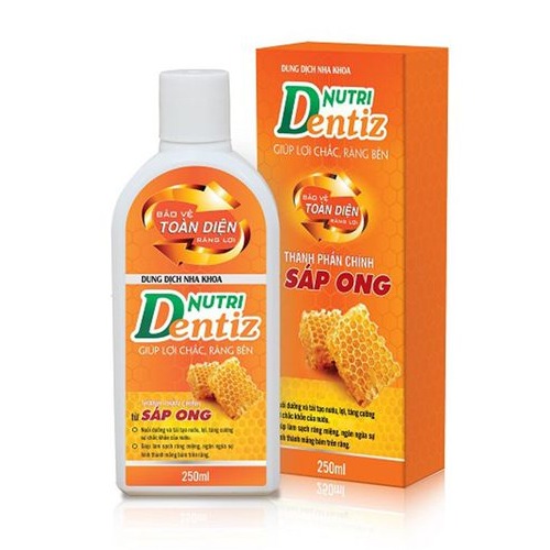 Nước xúc miệng Nutri dentiz chai 250ml