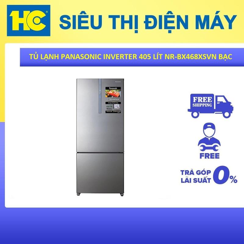 Tủ lạnh 2 cửa Panasonic NR-BX468XSVN 450L (Bạc)