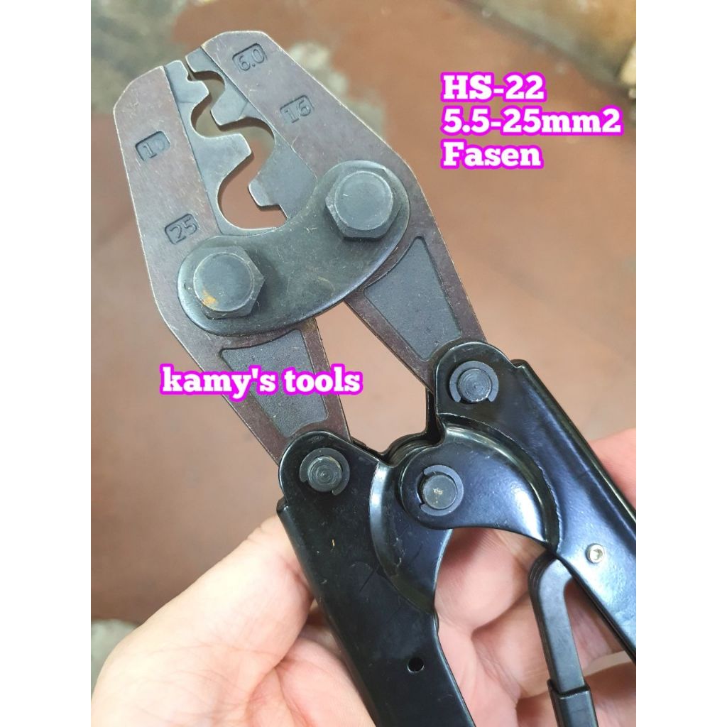 [HCM]KÌM BẤM COS FASEN HS-22 25MM2 (KIỀM BẤM COS 25 KỀM BẤM COS 25)