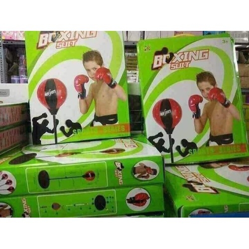 Bộ đồ chơi đấm bốc BOXING cho bé (Đỏ)