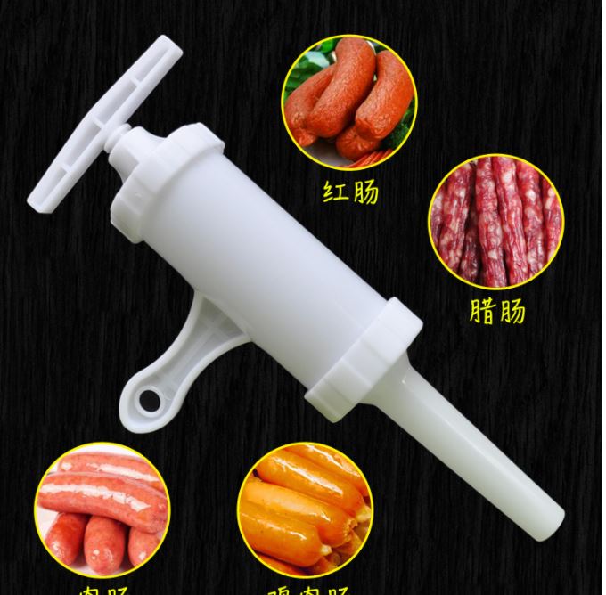 Dụng Cụ Nhồi Xúc Xích, Lạp Xưởng, Dồi Sụn Hàng Chuẩn Loại 1 Với Ống Nhồi Dầy Dặn Và Thanh Vặn Ren To