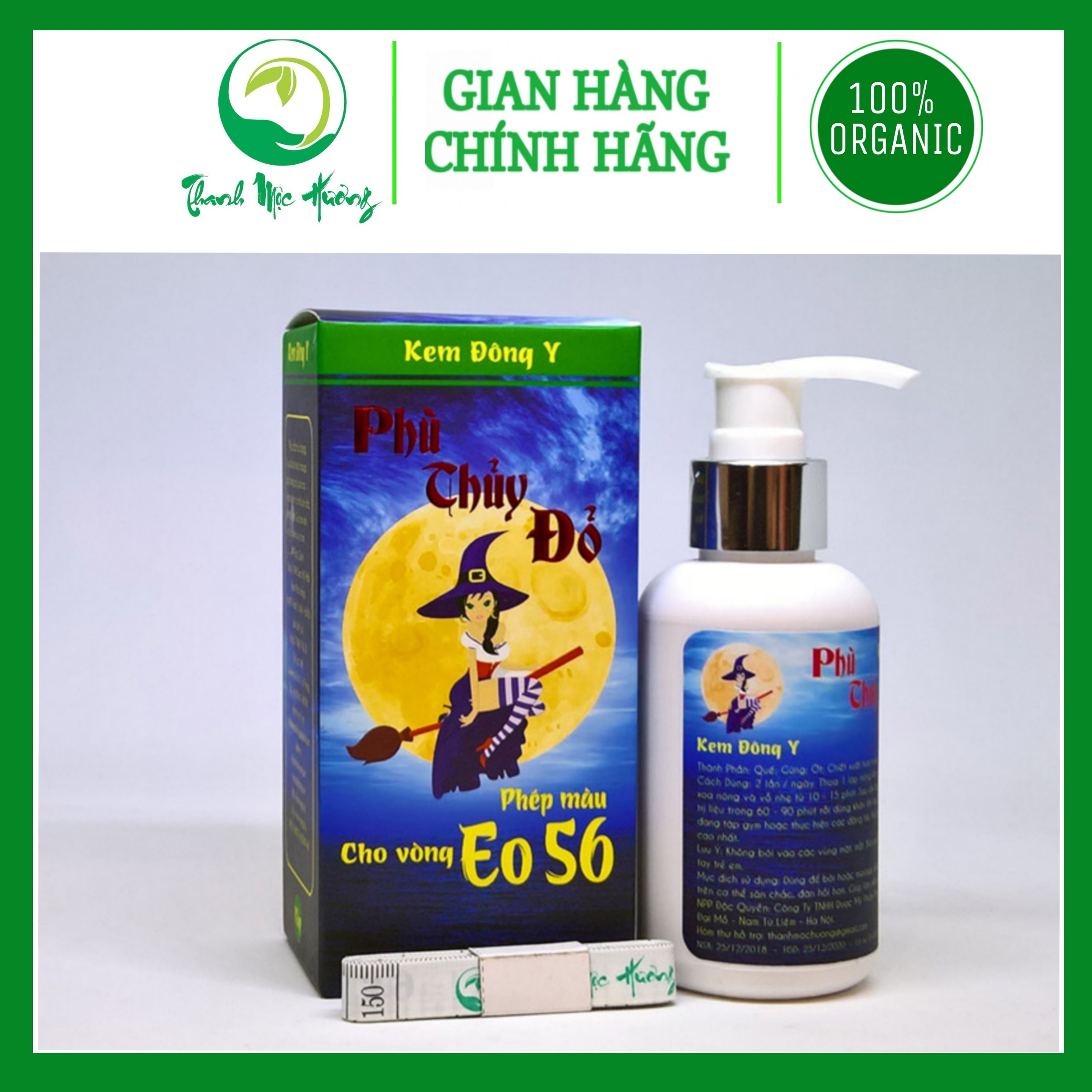 Kem giảm eo tan mỡ đông y Phù Thủy Đỏ
