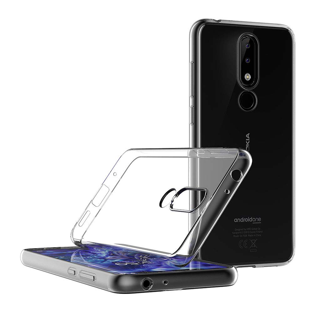 Ốp lưng Nokia X5 silicon dẻo trong suốt