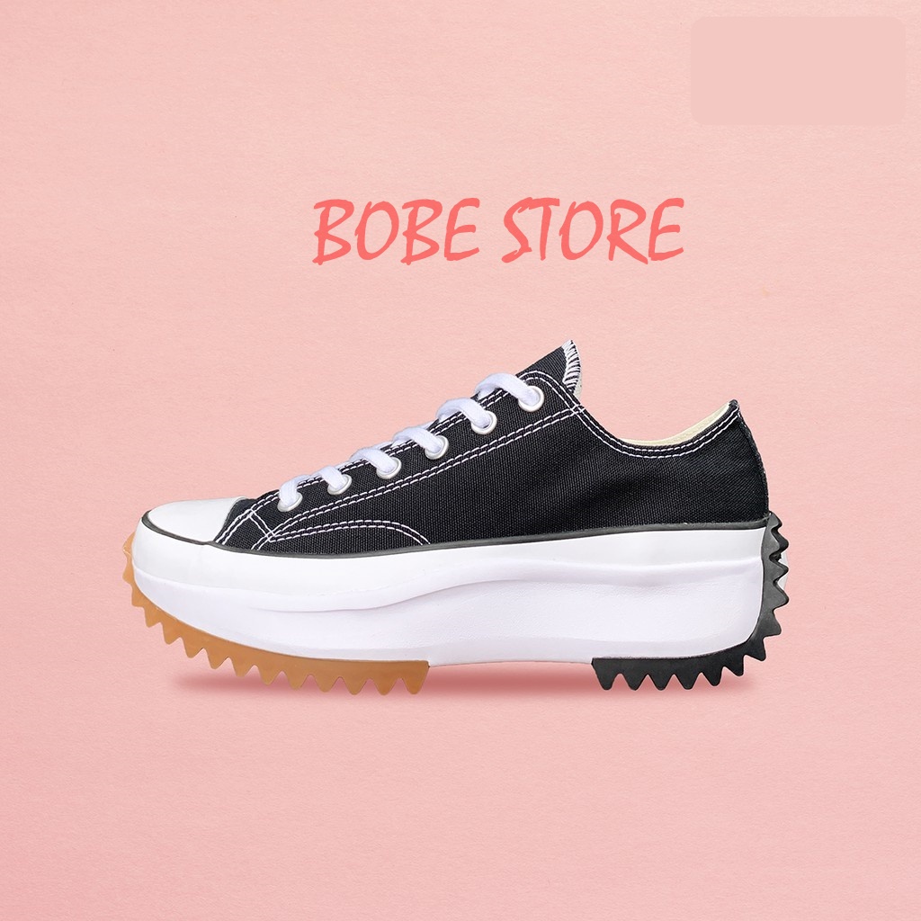 Giày Converse 1790s Run Star Hike đen thấp cổ ( Tặng túi converse+ bill + tất)
