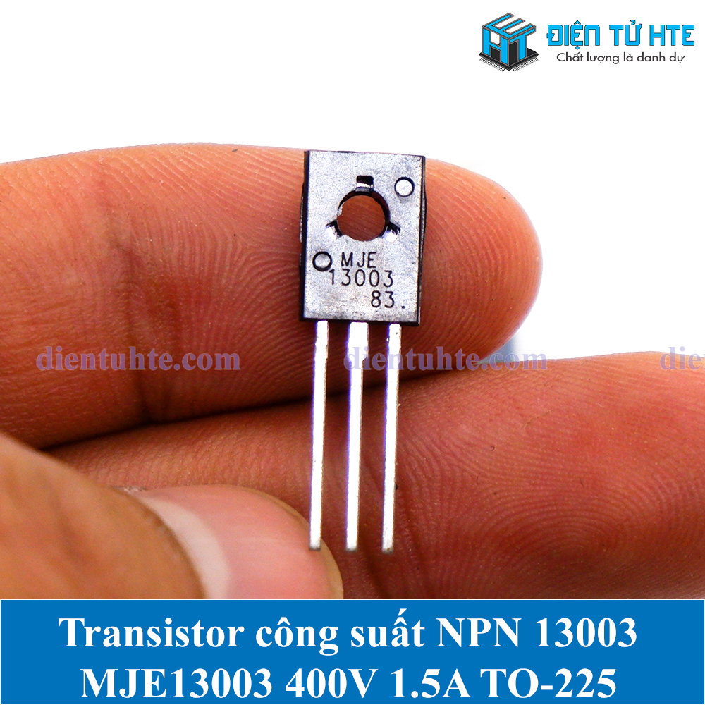 Combo 10 con transistor công suất npn mje13003 e13003 1.5a 400v to-225 loại tốt