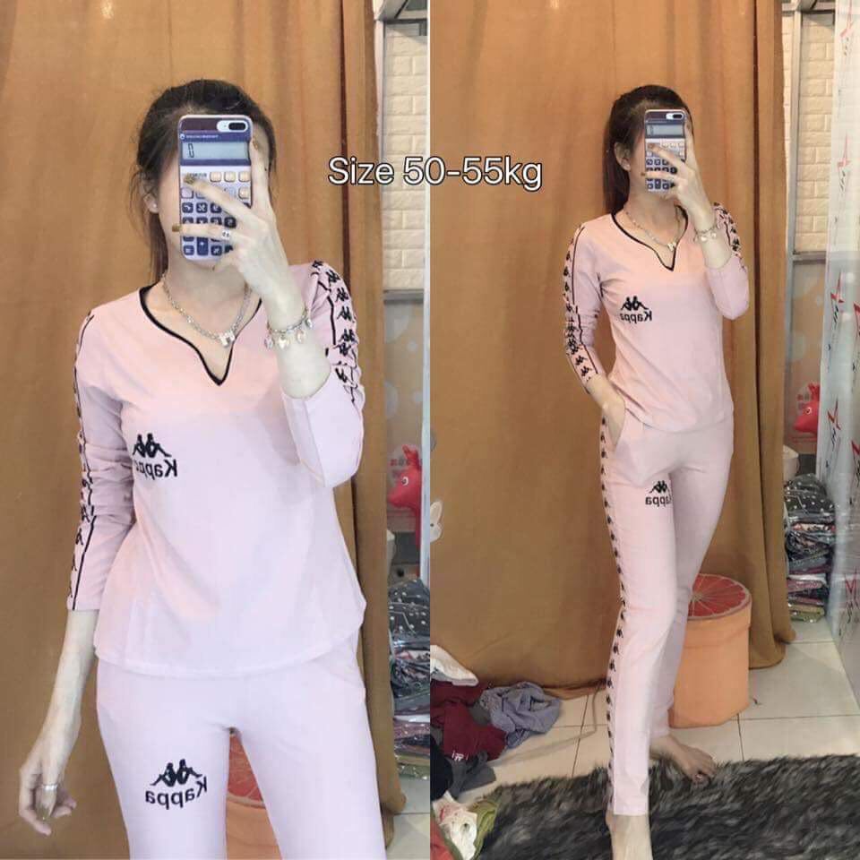 [HCM]BỘ ĐỒ COTTON DÀI TAY KAPA CAO CẤP