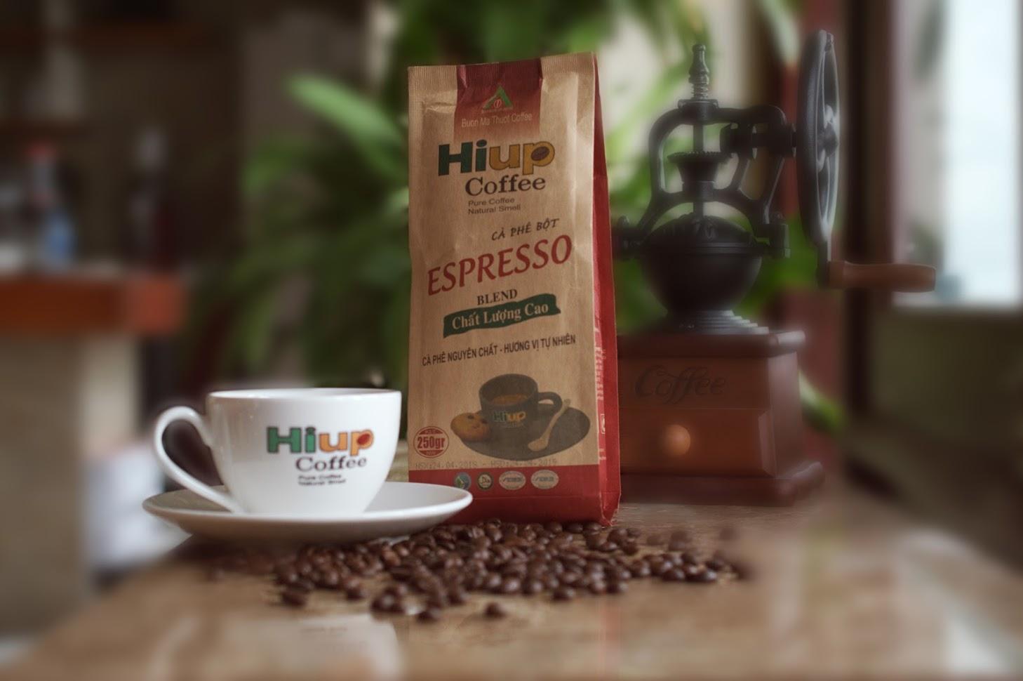 Cà Phê Bột Espresso (250g) - HIUP Coffee