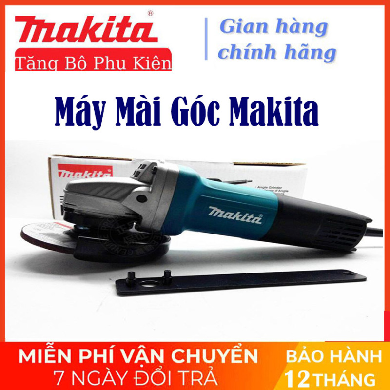 (MẪU Mới 2022) Máy Mài Makita Nhật Bản Chính hãng Chất Lượng Giá Rẻ - Máy cắt cầm tay - Máy mài Makita 9556B Lõi đồng 100% công xuất lớn 840W BH 1 ĐỔI 1 TOÀN QUỐC