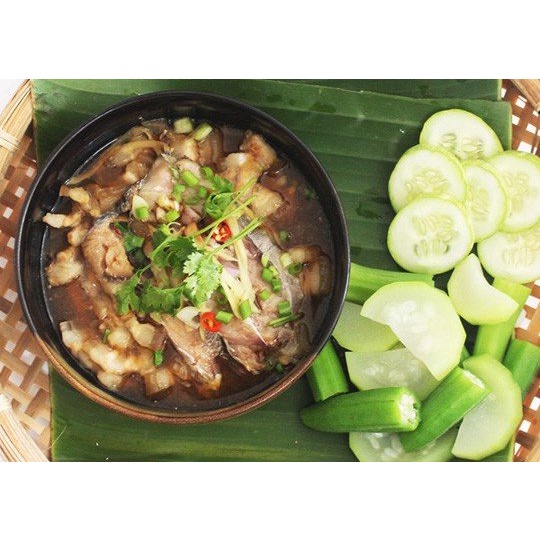 Mackerel Fish Sauce Cut into Pieces, Ba Giao Khoe Chau Doc Brand, 400Gr