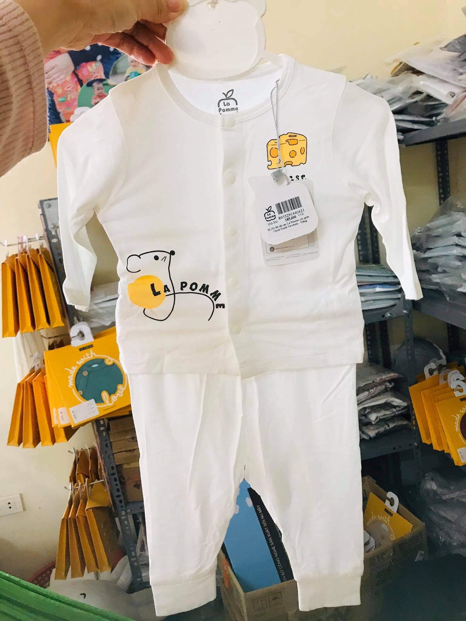 Combo Đồ Sơ Sinh Bu và Nous cho bé yêu