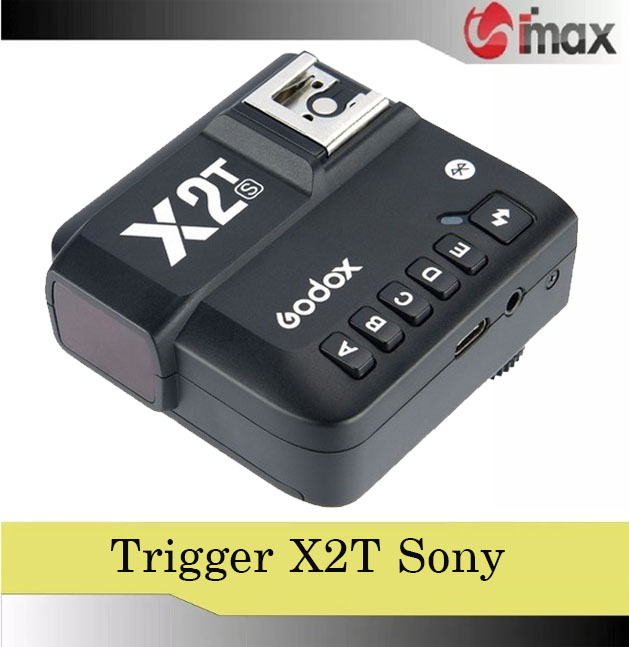Điều khiển đèn godox x2t-s-ttl 2.4g wireless flash trigger cho sony