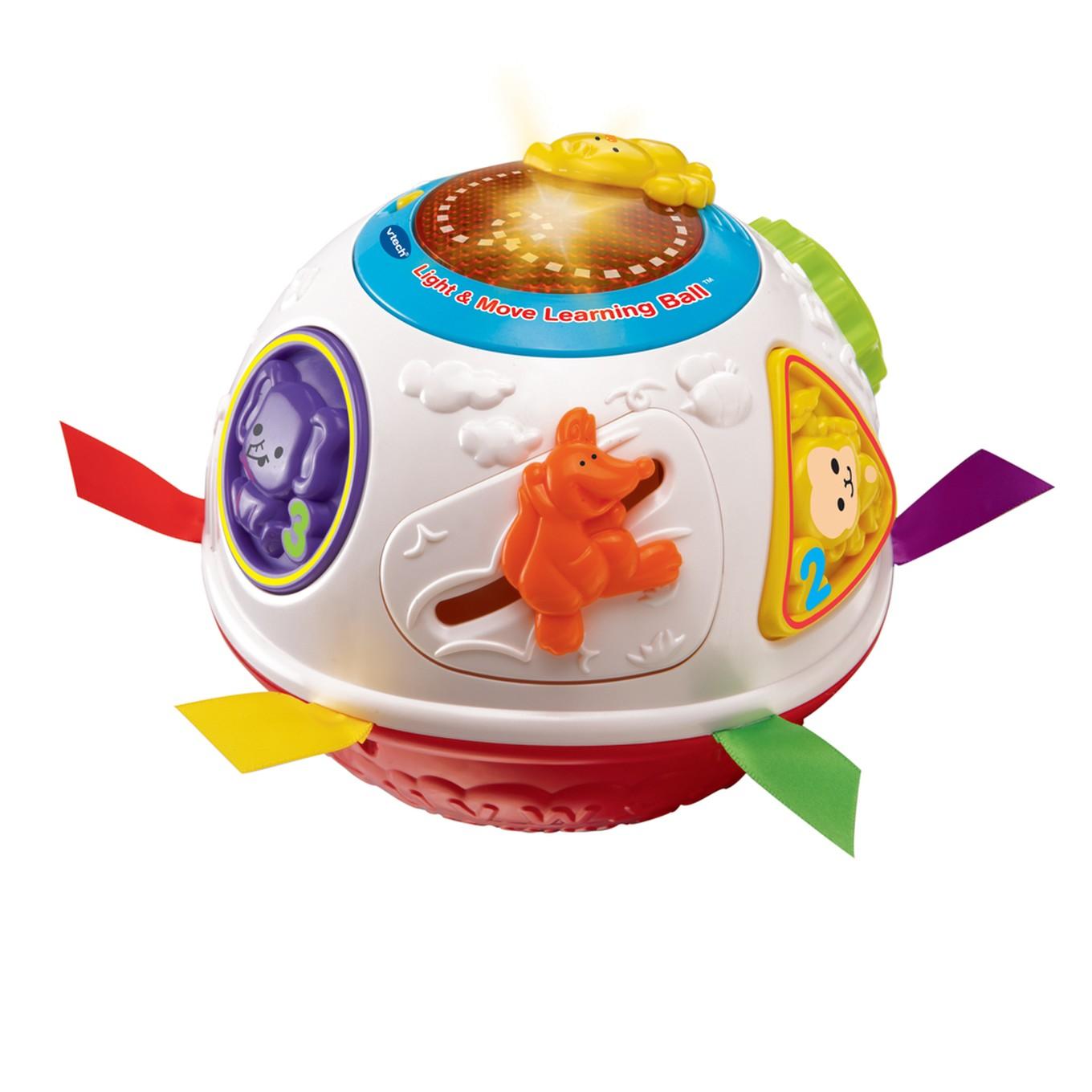 Banh Bóng Tập Bò Cho Bé Hiệu Vtech Màu Trắng