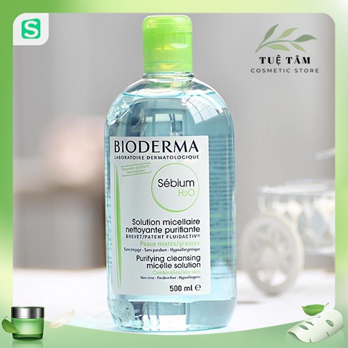 Nước Tẩy Trang Bioderma H2O 500ml Pháp!!!