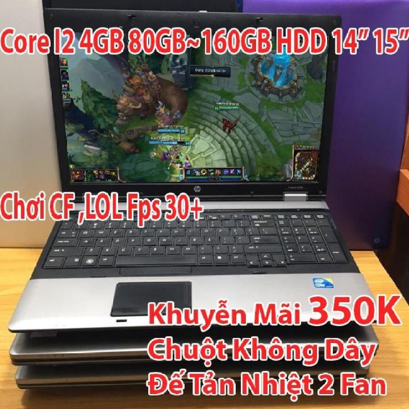Laptop Corei2 Ram 4Gb ổ cứng 80Gb~320Gb Làm Văn Phòng YT,Chơi CF,Đấu Trường Công Lý...