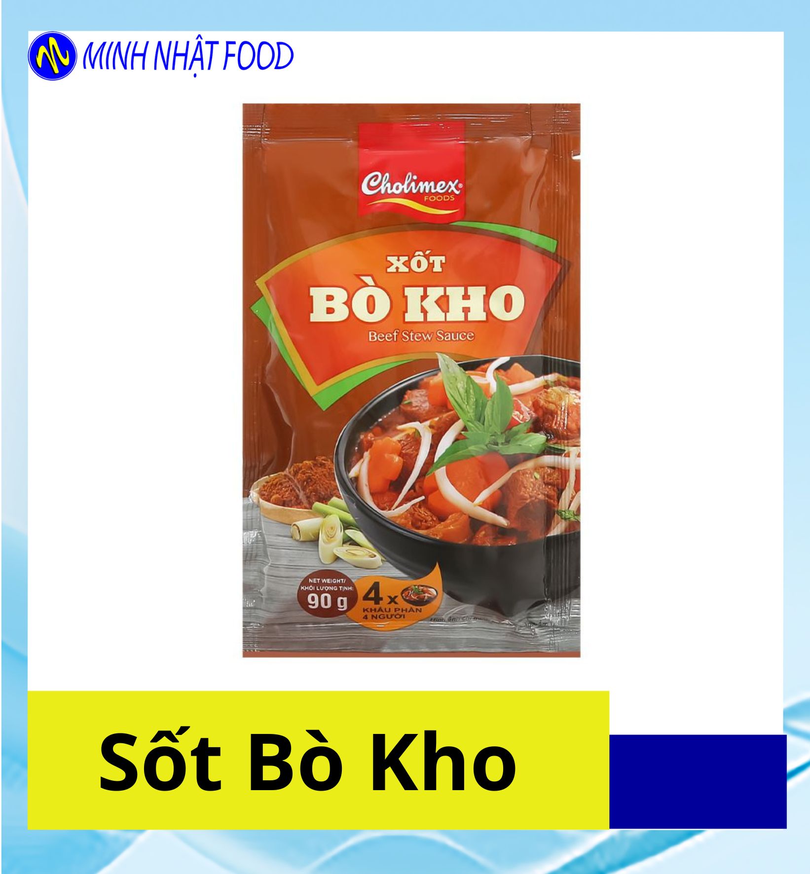 Xốt Bò Kho Cholimex gói 90g